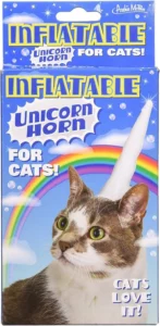 Inflatable Unicorn Horn for Cats