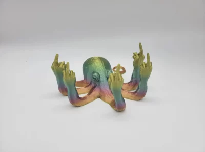 Middle Finger Fucktopus Middle Finger Fucktopus